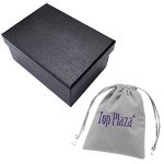 Top Plaza Womens Leather Watch,Fashion Casual Silver Watches