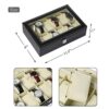 HOSEN Watch Organizer Large 12 Slot Watch Display Box