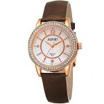August Steiner Swarovski Crystal Studded Women’s Watch