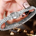 Ladies Dress Watch Luxury Quartz Small Face Diamond