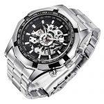 Skeleton Waterproof Automatic Self-Winding Watch for Men