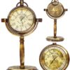 JD'Z COLLECTION Brass Nautical Marine Desk