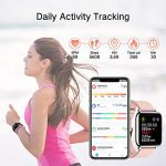 Smartwatch with Heart Rate and Sleep Monitor Fitness Tracker for Women