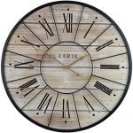 Paris Oversized Wall Clock Centurion Roman Numeral Hands