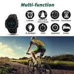 Digital LED Military Dual Time Back Light Stopwatch