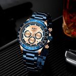 Mens Watches Men Designer Chronograph Waterproof Analogue