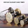 SuLiao Hourglass 60 Minute Sand Timer Metal Antique Sand Clock