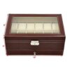 Display Drawer Lockable Watch Case Organizer