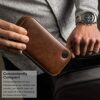 Luxury Leather Watch Travel Case for Men.