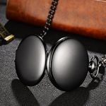 LYMFHCH Classic Smooth Vintage Quartz Pocket Watch