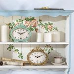 Antique Gold Vintage Table Clock