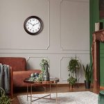 Wall Clock - Battery Operated 12 Inch Silent Non-Ticking Wall Clocks