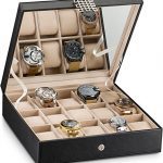 Glenor Co Watch Box - 15 Slot Classic Watch Case