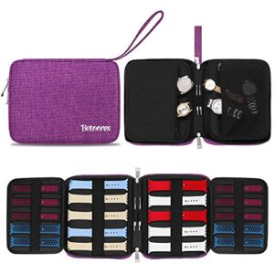 Betoores Watch Band Case Travel Organizer Bag