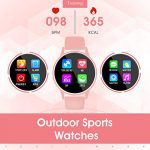 Smart Watch with Heart Rate Blood Pressure Sleep Monitor