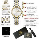 Ladies Dress Watches with Stainless Steel