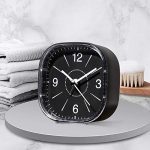 Analog Alarm Clock, 3 inch Super Silent Non Ticking Small