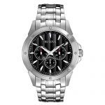 Bulova Watch Men's Black Dial