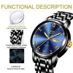 LIGE Watches Mens Fashion Sports Waterproof Analog Quartz Watch