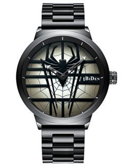 Men's Spider Skeleton Watch Stylish Steel Band