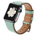 Leather Band Compatible for Apple Watch LEUNGLIK