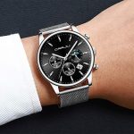Waterproof Calendear 6-Pin Multifunction Watch