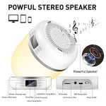 Star Projector Night Light Bluetooth Speaker Bedside Table Lamp