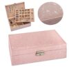 Solar design Watches Organizer Case Double Layer Tray