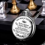 Pocket Watch Engraved Take Pride in Your Dreams