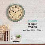 Vintage Retro Wall Clock Silent Non-Ticking