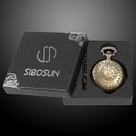 SIBOSUN Doctor Who Pocket Watch Quartz Chain