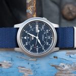 Navy Blue BARTON Jetson NATO Style Watch Strap