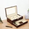 Slots Jewelry Display Case Organizer Watch Box