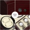 HOSEN Luxury Automatic Watch Winder Storage Display Box