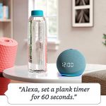 Smart speaker with clock and Alexa All-new Echo Dot