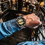 Steel Skeleton Watch Waterproof Automatic Self-Winding