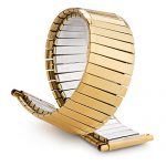 Speidel Stretch Watch Band, Gold Replacement Strap