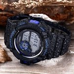Fanmis Mens Military Multifunction Digital LED Watch
