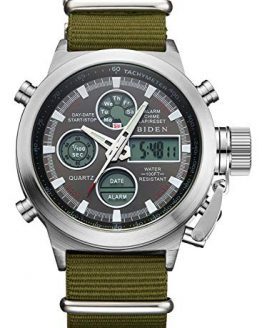 Mens Watches, Sports Military Digital Gents Watch Chronograph