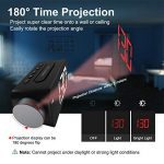 Projection Led Alarm Clock Radio Digital Alarm