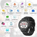 Waterproof Smart Watch Fitness Tracker with Blood Pressure Heart Rate