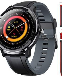 Smart Watch for Android iOS Fitness Tracker with Heart Rate Monitor