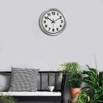 Non-Ticking Silent Wall Clocks for Room Home Kitchen