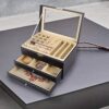 Watches Jewelry Box Organizer Holder