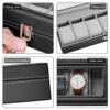 ProCase Watch Box Leather for Men Women (6 Slots)