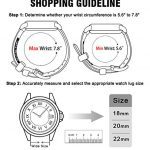 Ritche 22mm Watch Band Replacement Quick Release