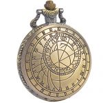 SIBOSUN Doctor Who Pocket Watch Quartz Chain