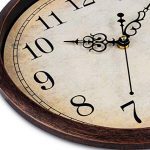 Kitchen Vintage Wall Clock Silent Non Ticking