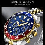Mens Luxury Wrist Watches Luminous Chronograph Analog