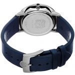 Bruno Magli Unique Light Blue Italian Leather Dial Strap Watch